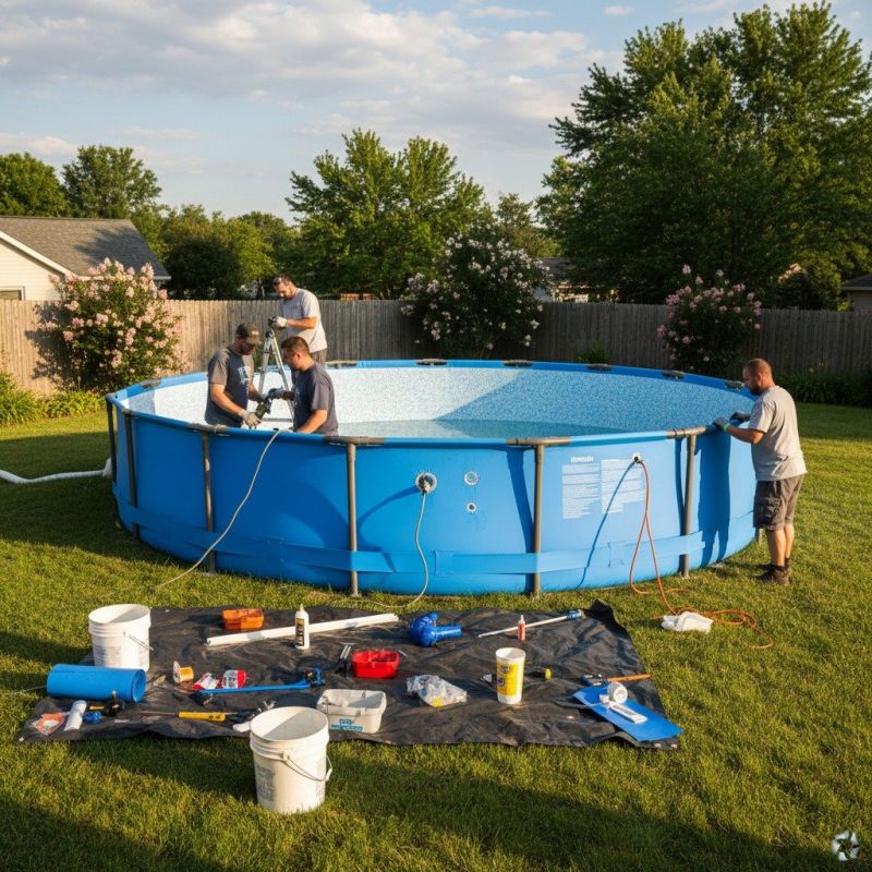 Vinyl Pool Repair