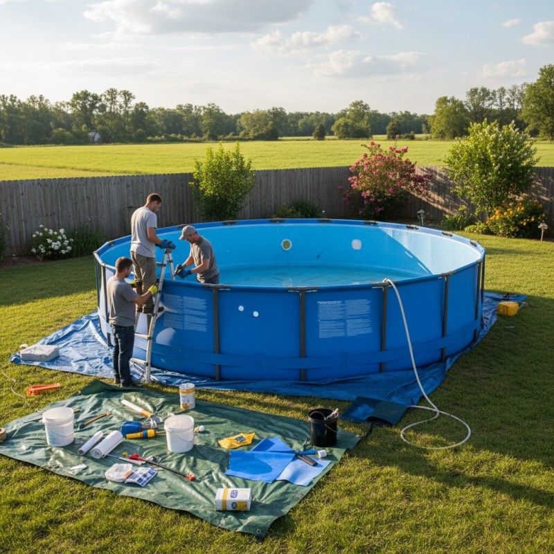 Vinyl Pool Repair