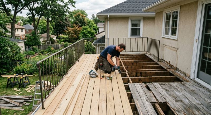 Wood Balcony Repair in Seattle, WA